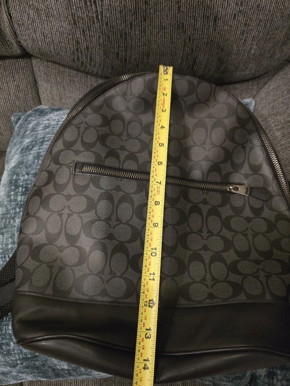 Coach Black Backpack